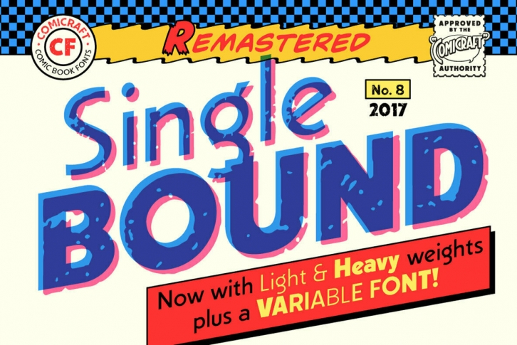 Single Bound Font Font Download