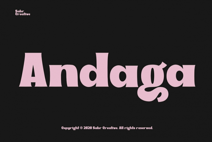 Andaga Font Font Download