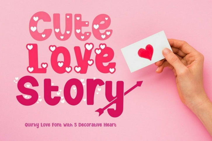 Cute Love Story Font Font Download