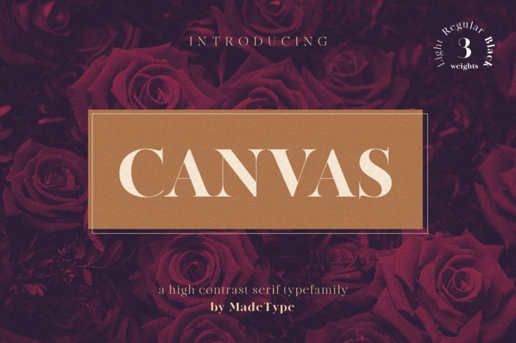 MADE Canvas Font Font Download