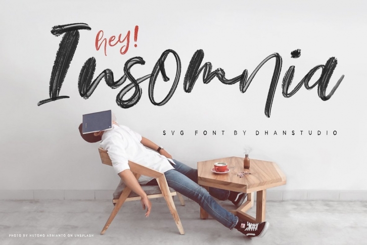 Hey Insomnia SVG Font Font Download