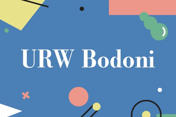 URW Bodoni Font Font Download