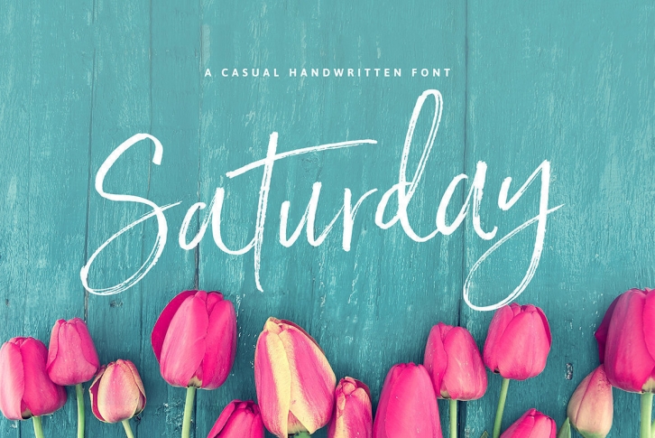 Saturday Script Font Font Download