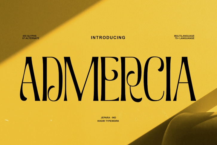 Admercia Font Font Download