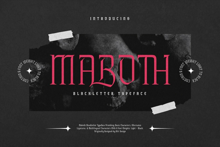 Maboth Font Font Download