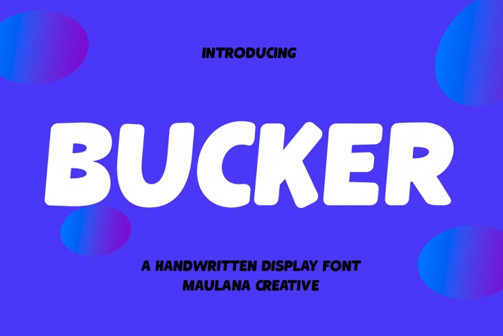 Bucker Font Font Download