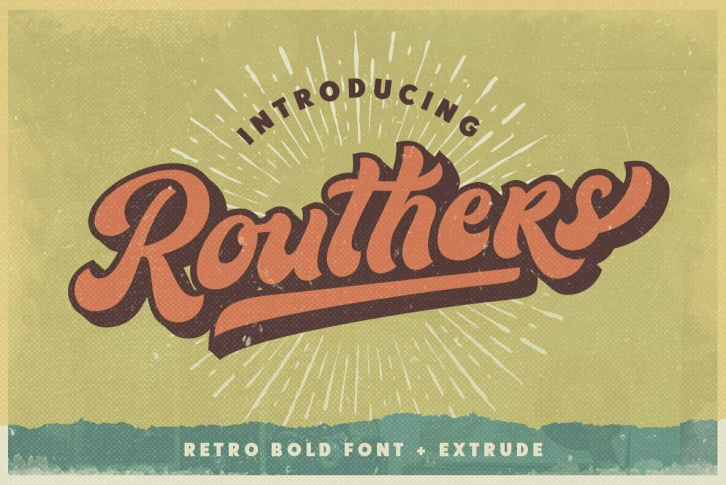 Routhers Font Font Download