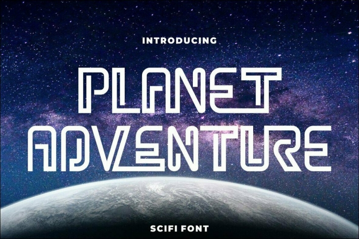 Planet Adventure Font Font Download