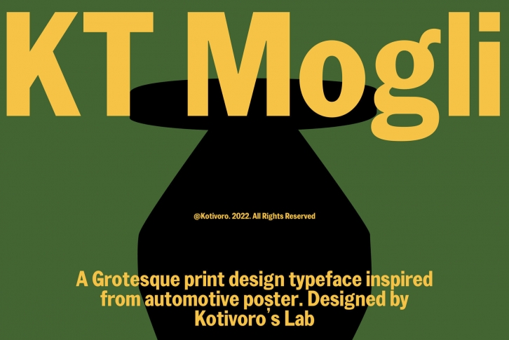 KT Mogli Font Font Download