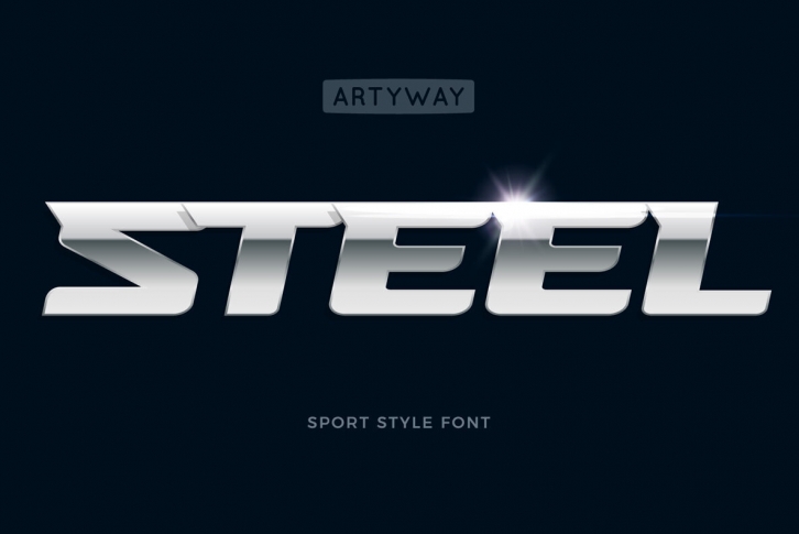 Steel Race Font Font Download