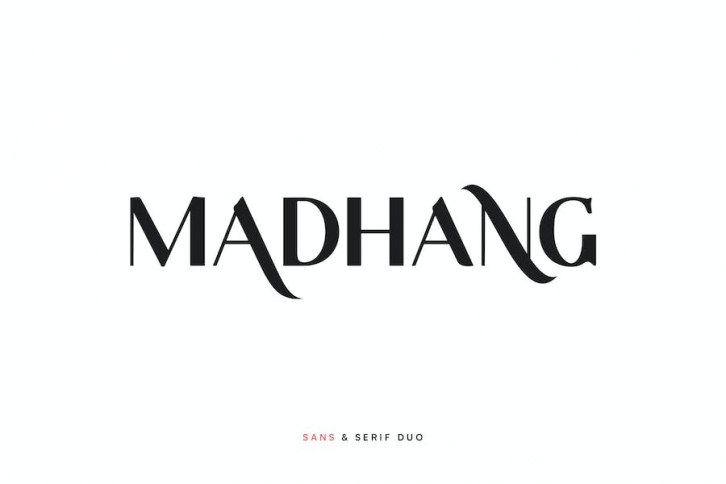 Madhang Font Duo Font Download