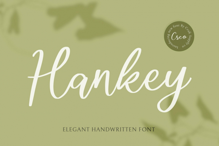 Hankey Font Font Download