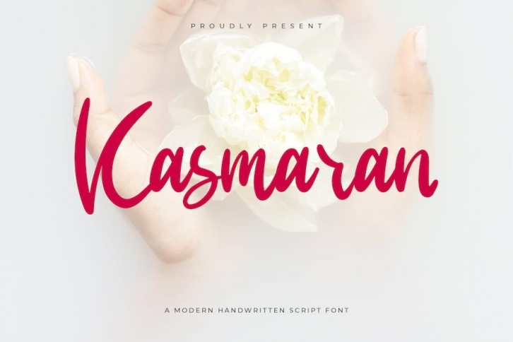 Kasmaran - Modern Handwritten Script Font Download