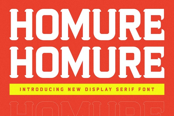 Homure New Display Sans- Serif Font Font Download