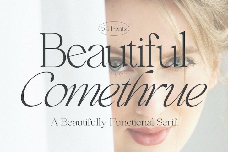 Beautiful Comethrue Font Download