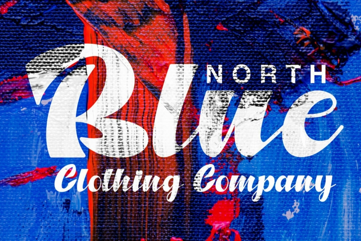 North Blue Font Font Download