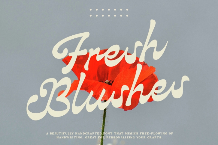 Fresh Blushes Font Font Download