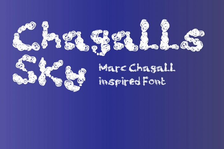 Chagalls Sky Font Font Download