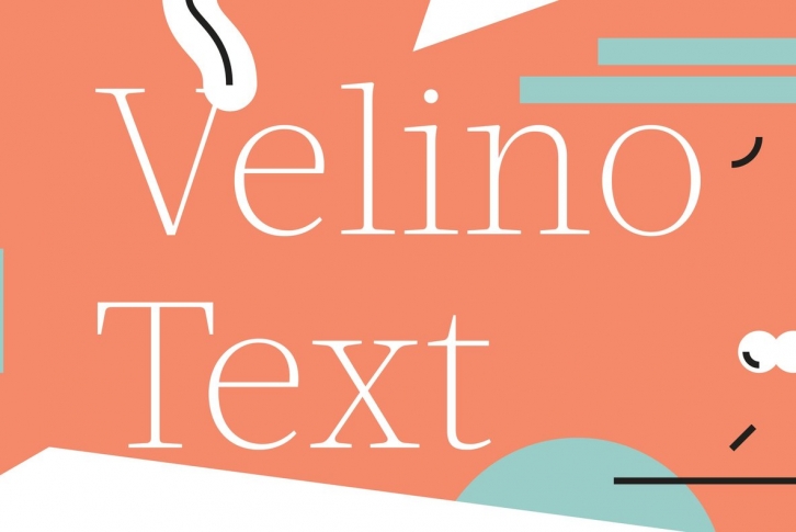 Velino Text Font Font Download