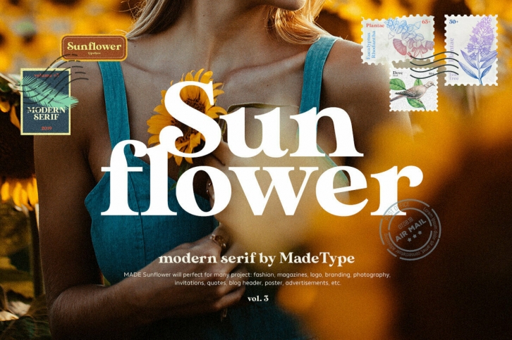 MADE Sunflower Font Font Download