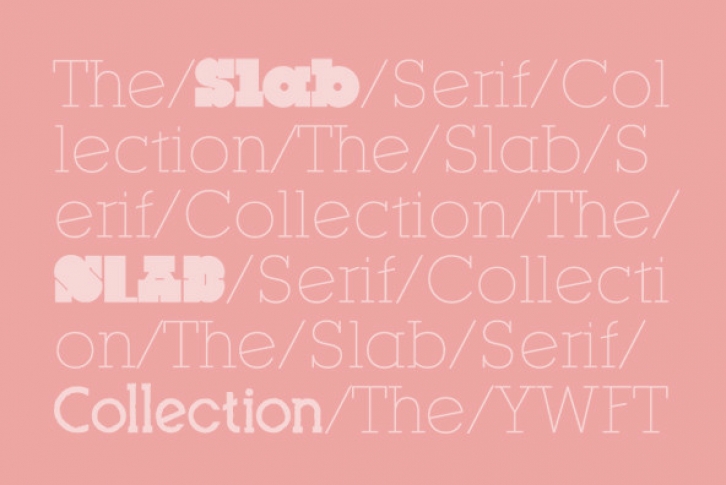 Slab Serif Collection 01 Font Font Download