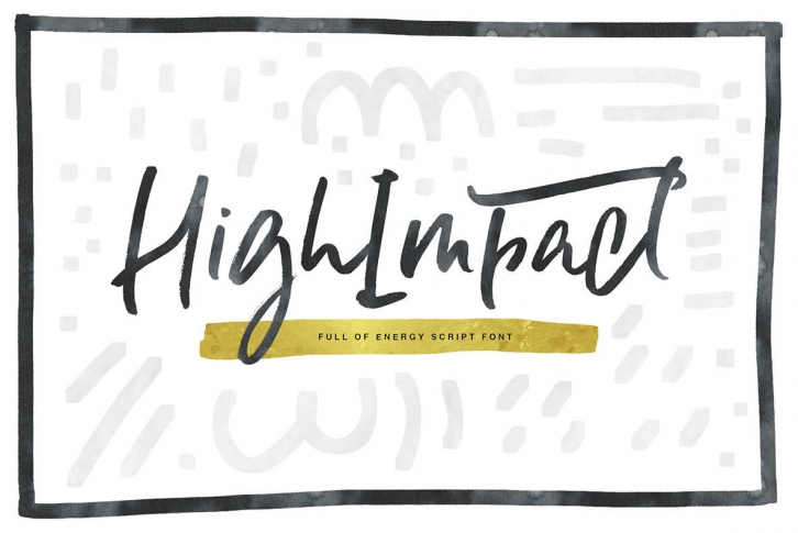 High Impact Font Font Download