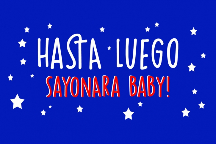 Hasta Luego Font Font Download