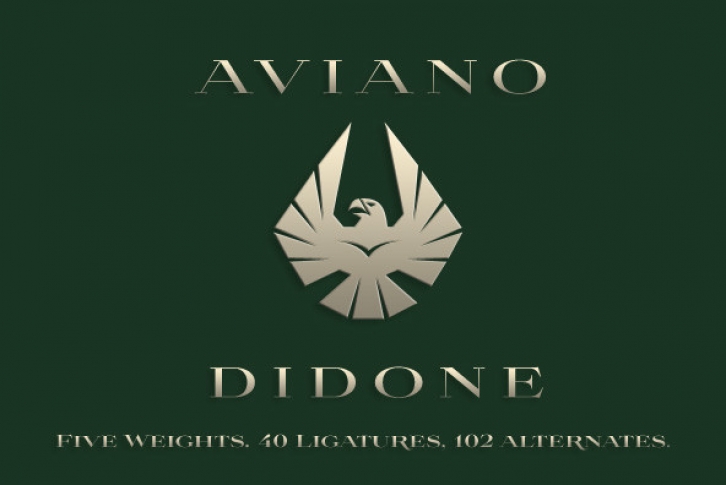 Aviano Didone Font Font Download