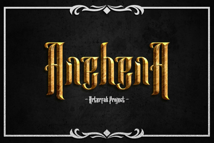 Anehena Font Font Download