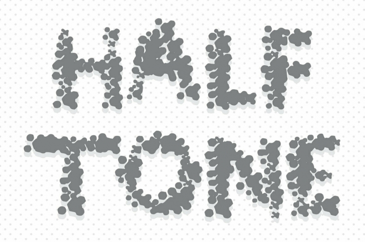 Half Tone Font Font Download