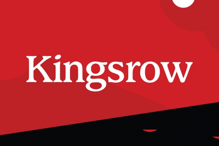 Kingsrow Font Font Download