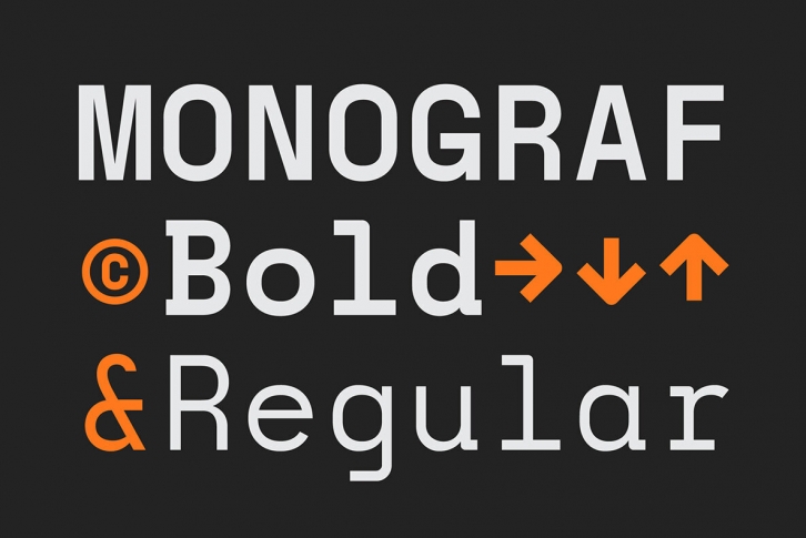 Monograf Font Font Download