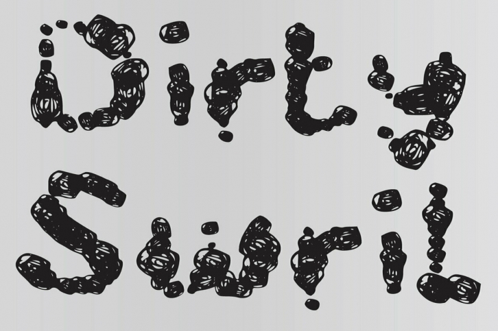 Dirty Swirl Font Font Download