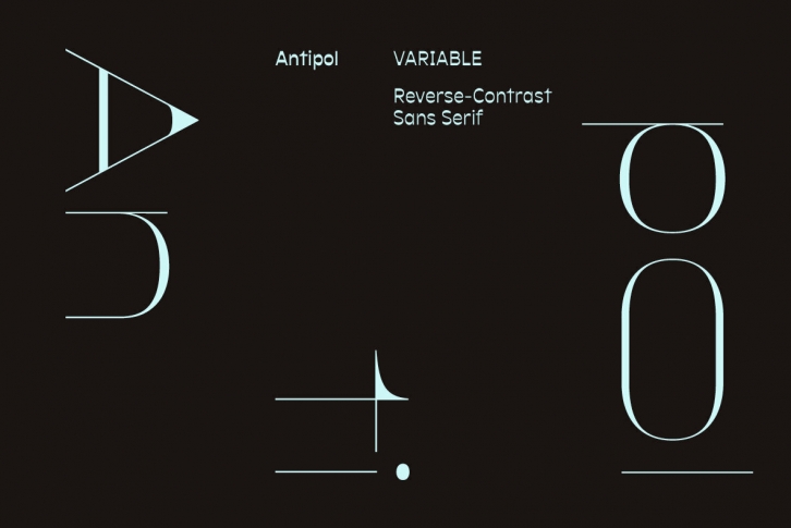 Antipol Variable Font Font Download