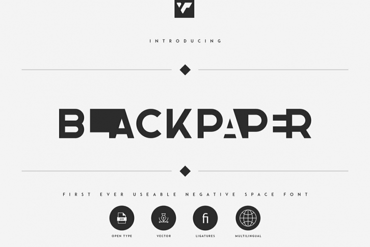 Blackpaper Font Font Download