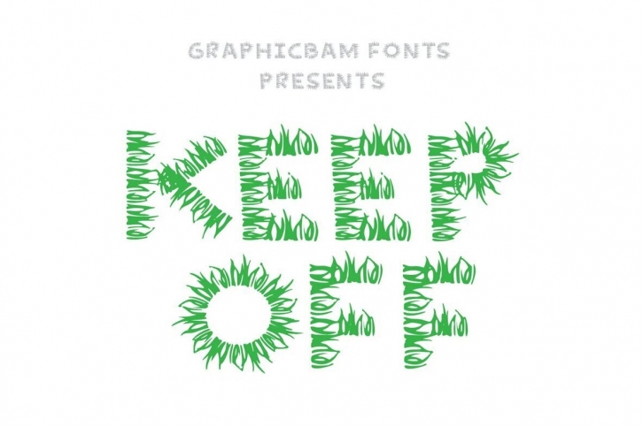 Keep Off Font Font Download