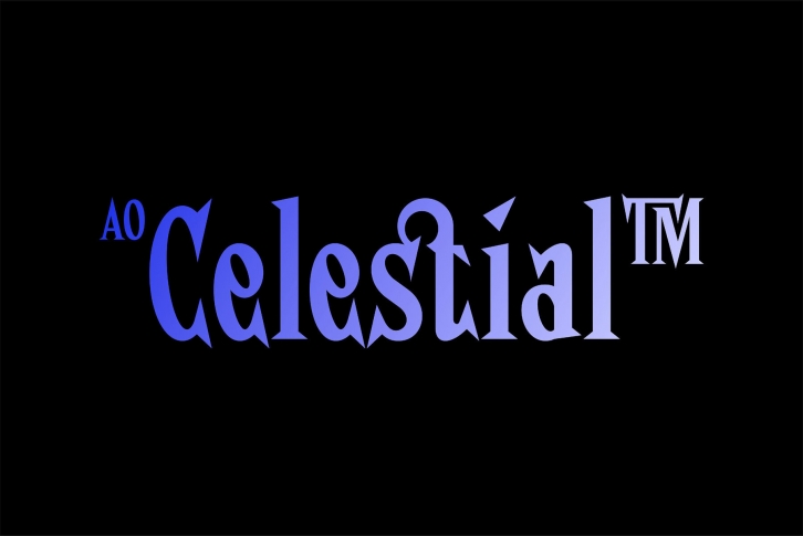 AO Celestial Font Font Download