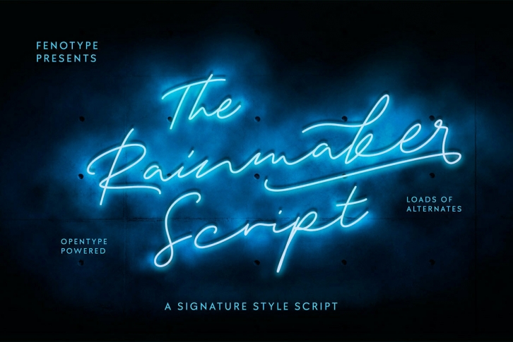 Rainmaker Script Font Font Download