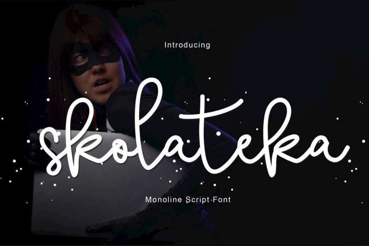 Skolateka Monoline Font Font Download