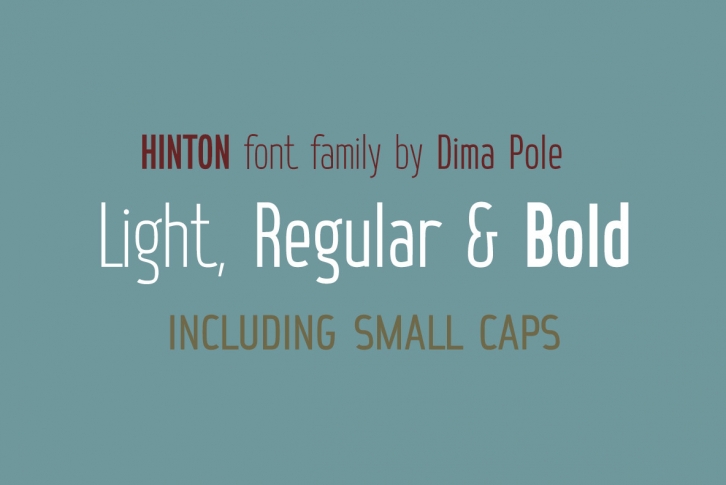 Hinton Font Font Download