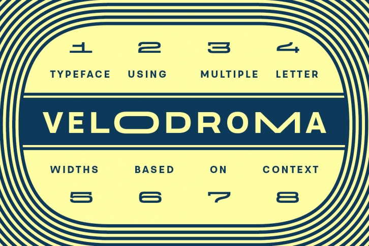 Velodroma Font Font Download