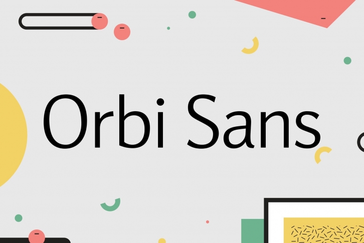 Orbi Sans Font Font Download