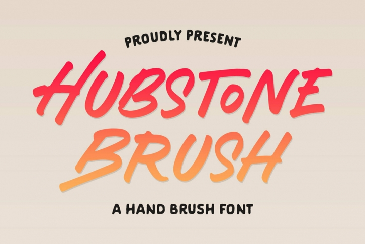 Hubstone Brush Font Font Download