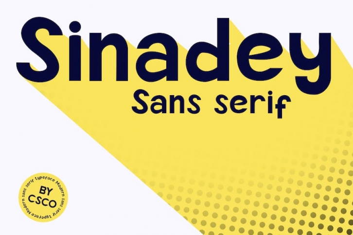Sinadey – Cute Sans Serif Font Download