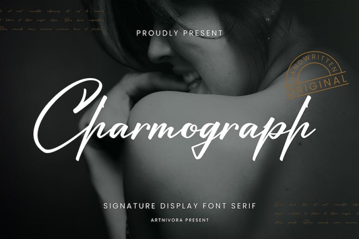 Charmograph - Signature Font Font Download