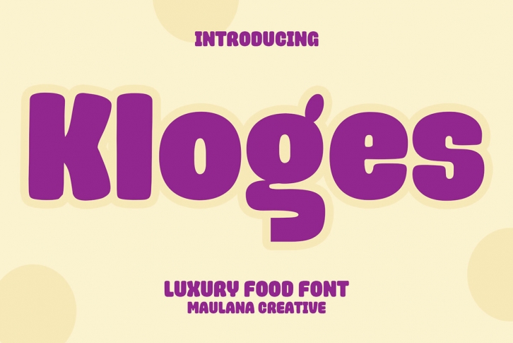 Kloges Font Font Download