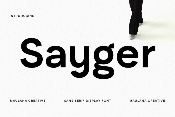 Sayger Font Font Download