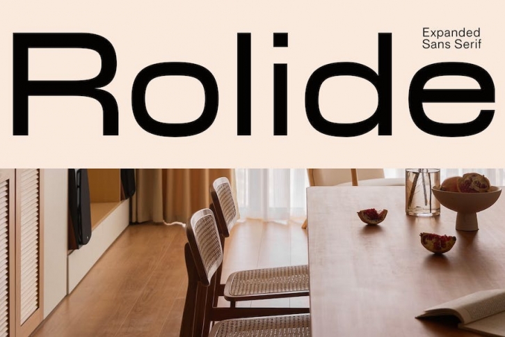 Rolide – Expanded Sans Serif Font Download