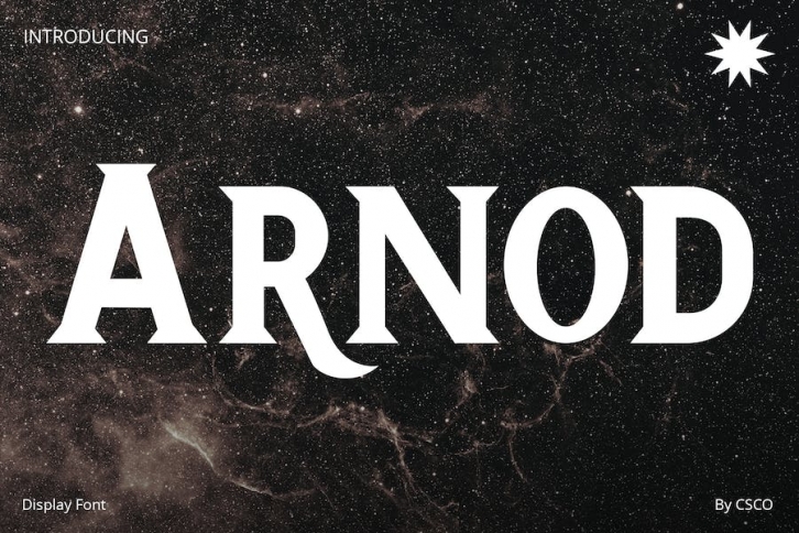 Arnod – Serif Typeface Font Download