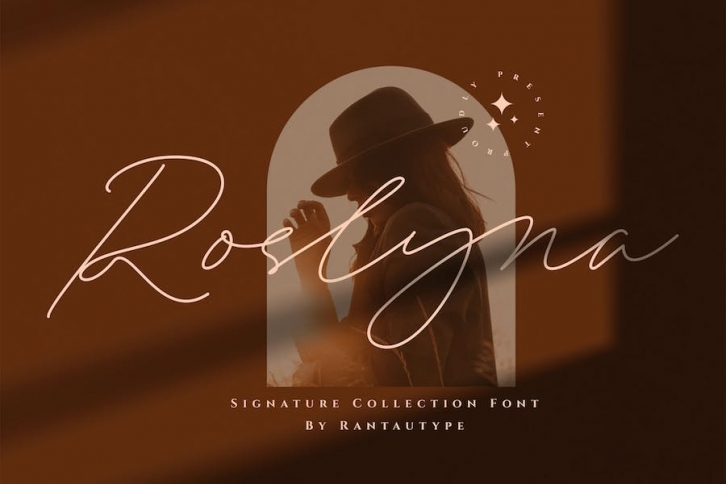 Roslyna Business Signature  Font Font Download